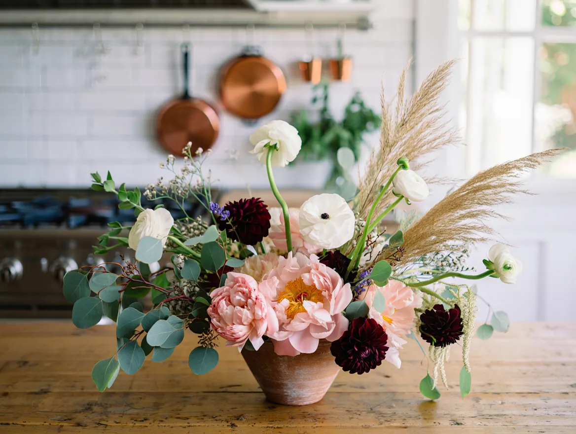 Beautiful floral arrangement styles
